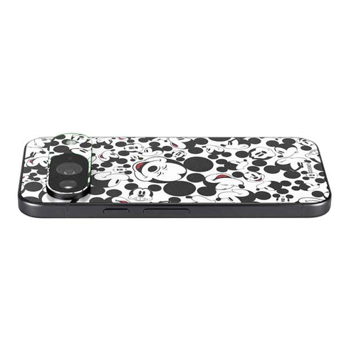 Disney Mickey Mouse Face Pattern Google Pixel 9 Skin
